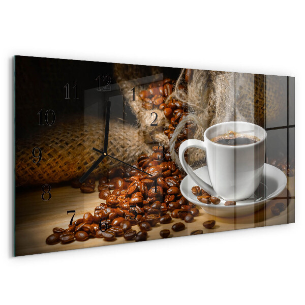 Orologio rettangolare Caffè