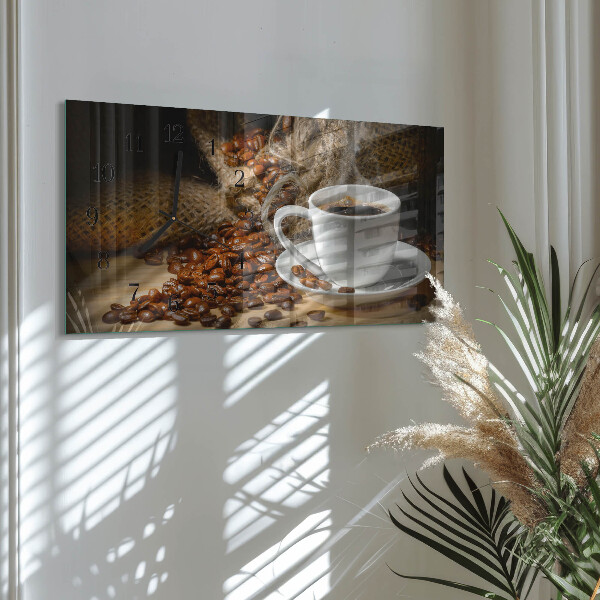 Orologio rettangolare Caffè