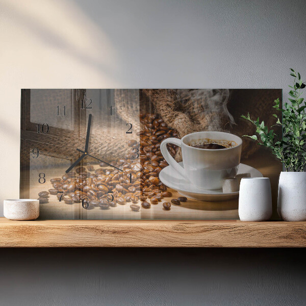Orologio rettangolare Caffè