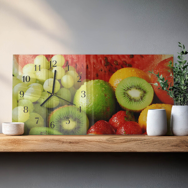 Orologio rettangolare Frutta