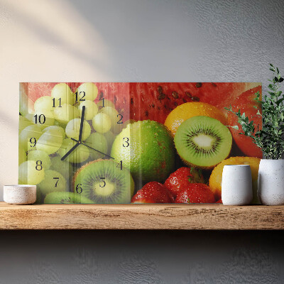 Orologio rettangolare Frutta