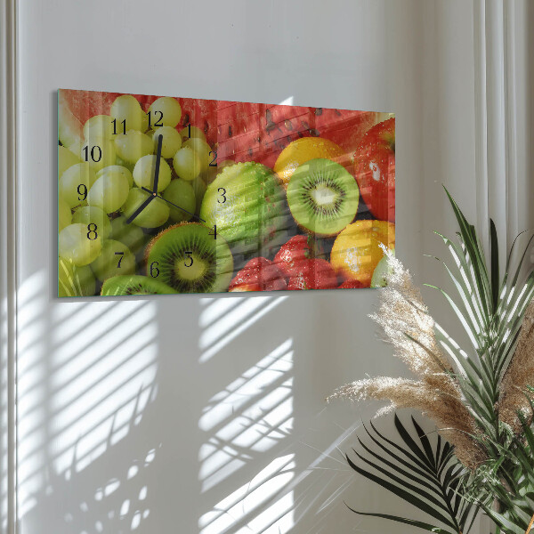 Orologio rettangolare Frutta