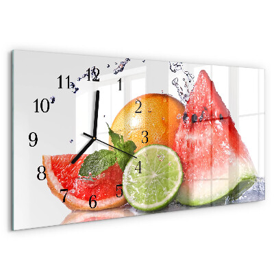 Orologio rettangolare Frutta succosa