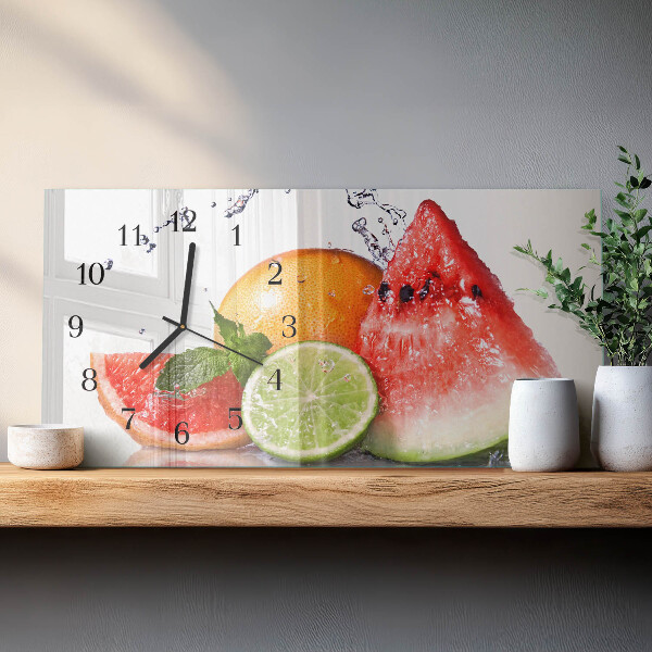 Orologio rettangolare Frutta succosa