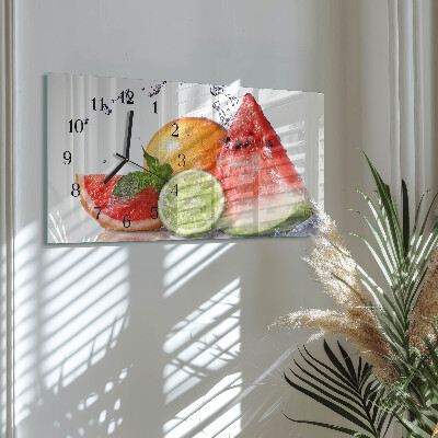 Orologio rettangolare Frutta succosa