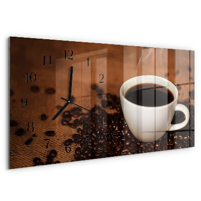 Orologio rettangolare Caffè caldo