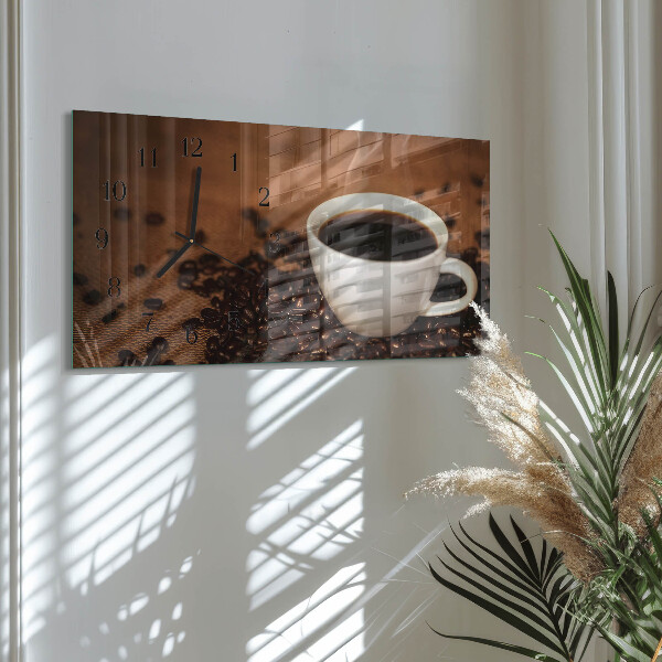Orologio rettangolare Caffè caldo