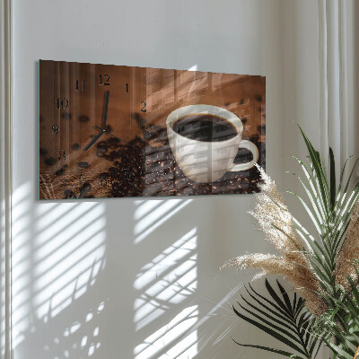 Orologio rettangolare Caffè caldo