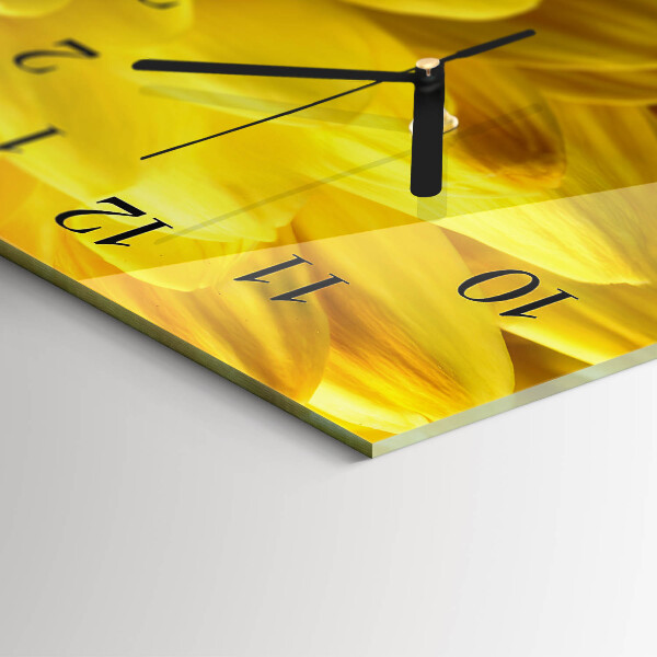 Orologio rettangolare Crisantemo