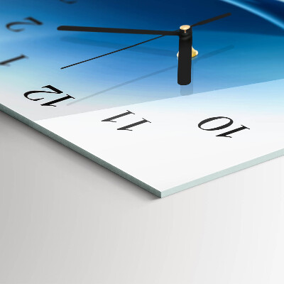 Orologio rettangolare Onde blu