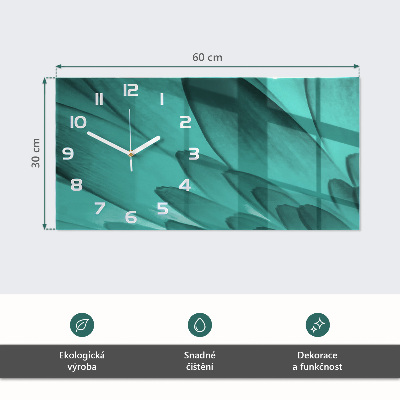 Orologio rettangolare Un cesto di mele