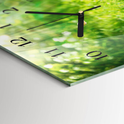 Orologio rettangolare Un cesto di mele