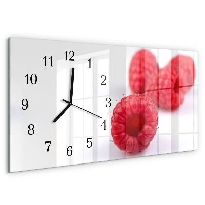 Orologio rettangolare Lamponi