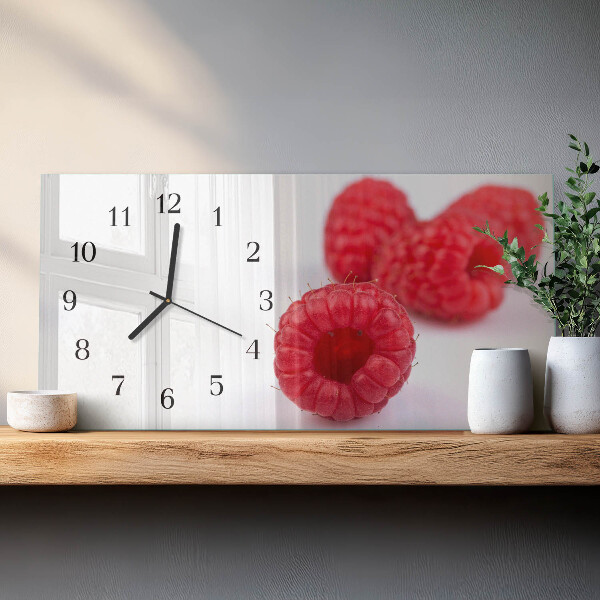Orologio rettangolare Lamponi