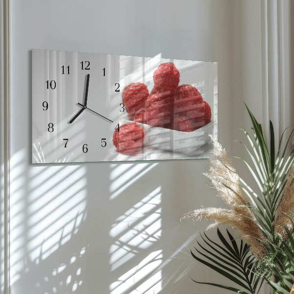 Orologio rettangolare Lamponi