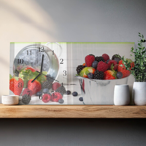 Orologio rettangolare Frutti di bosco