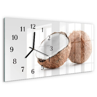 Orologio rettangolare Noci di cocco