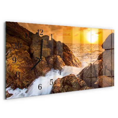 Orologio rettangolare Tramonto