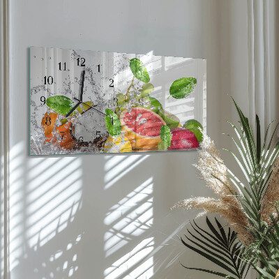 Orologio rettangolare Frutta sull'acqua