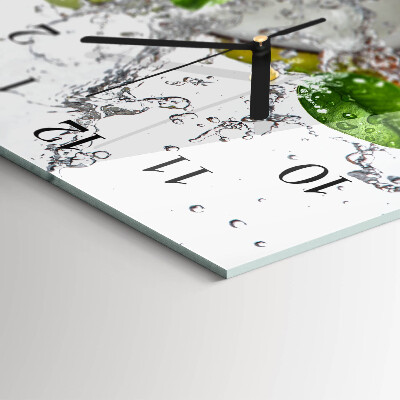 Orologio rettangolare Frutta sull'acqua