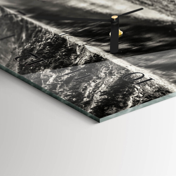 Orologio rettangolare Montagne tranquille