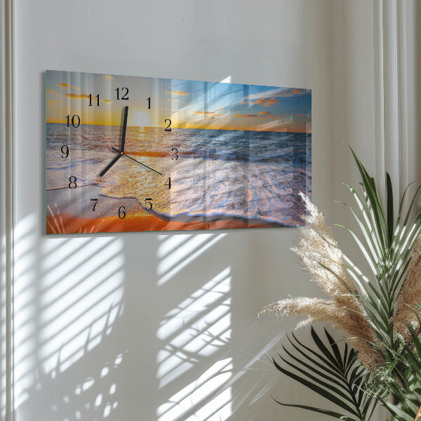 Orologio rettangolare Tramonto