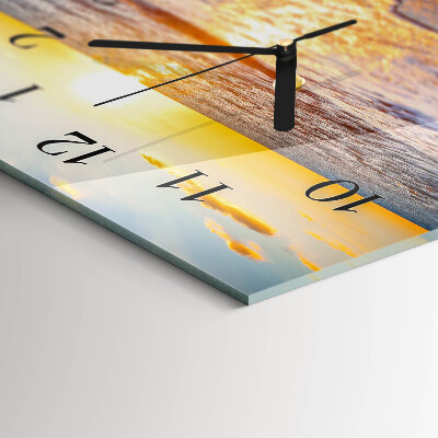 Orologio rettangolare Tramonto