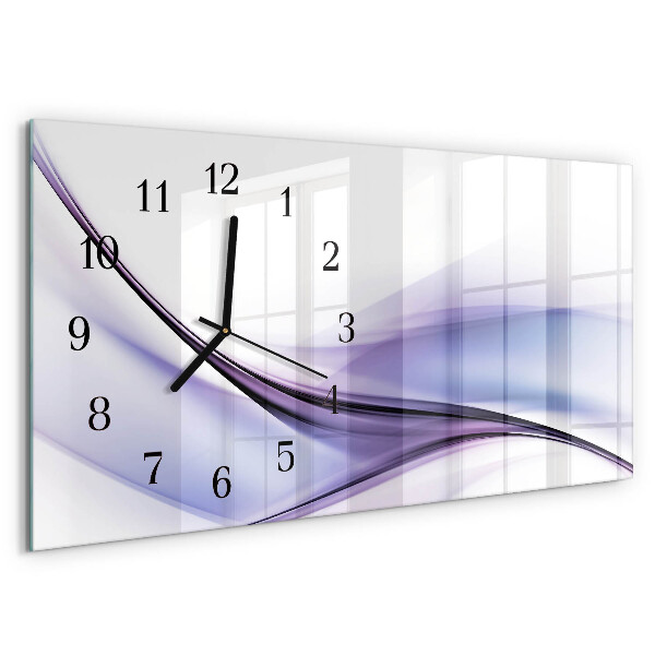Orologio rettangolare Onde di colore