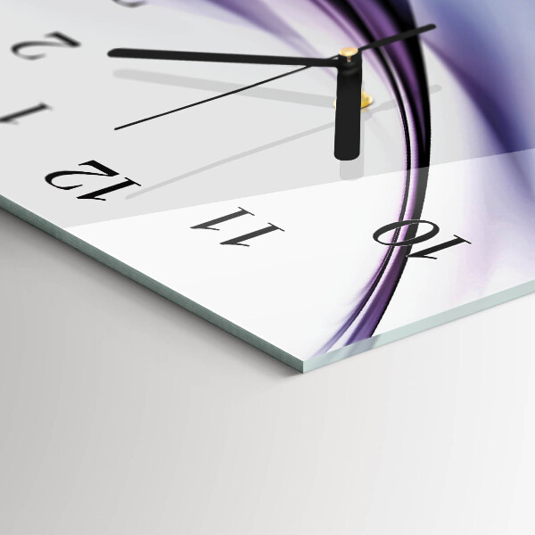 Orologio rettangolare Onde di colore