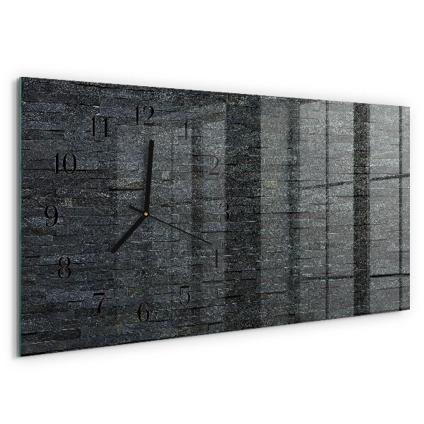 Orologio rettangolare Pietra di ardesia