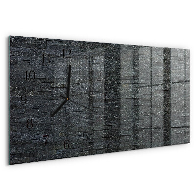 Orologio rettangolare Pietra di ardesia