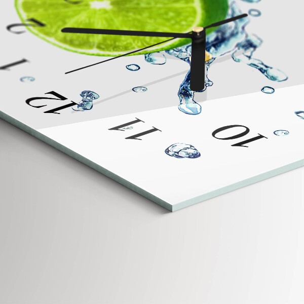Orologio rettangolare Menta al limone