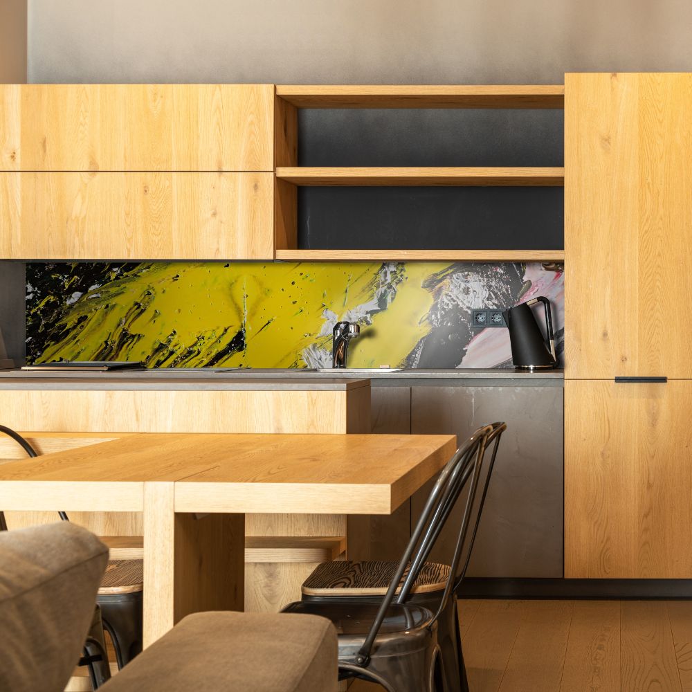 Pannelli in vetro per cucina