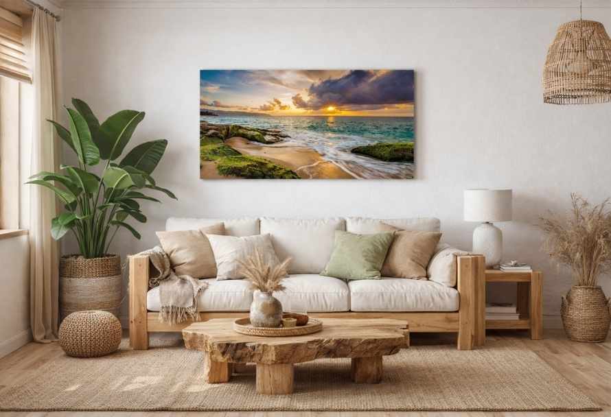 Come organizzare un interno in uno stile naturale?