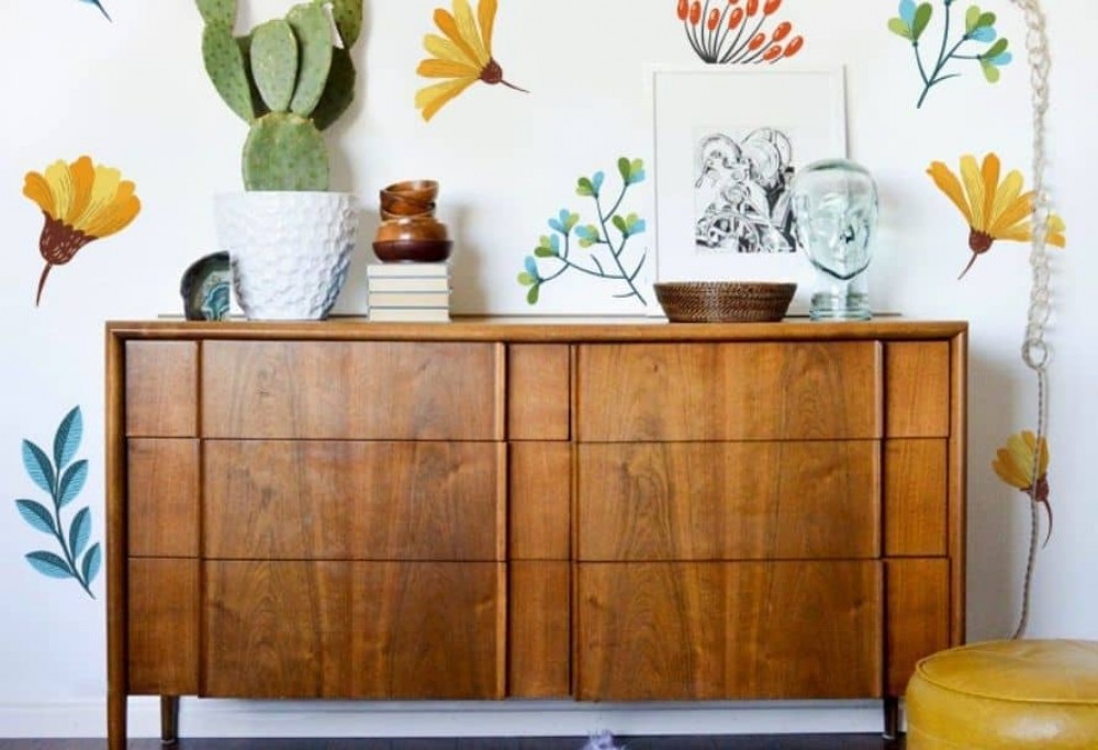 adesivi murali per il soggiorno