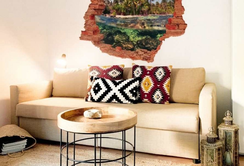 Soggiorno in stile minimalista