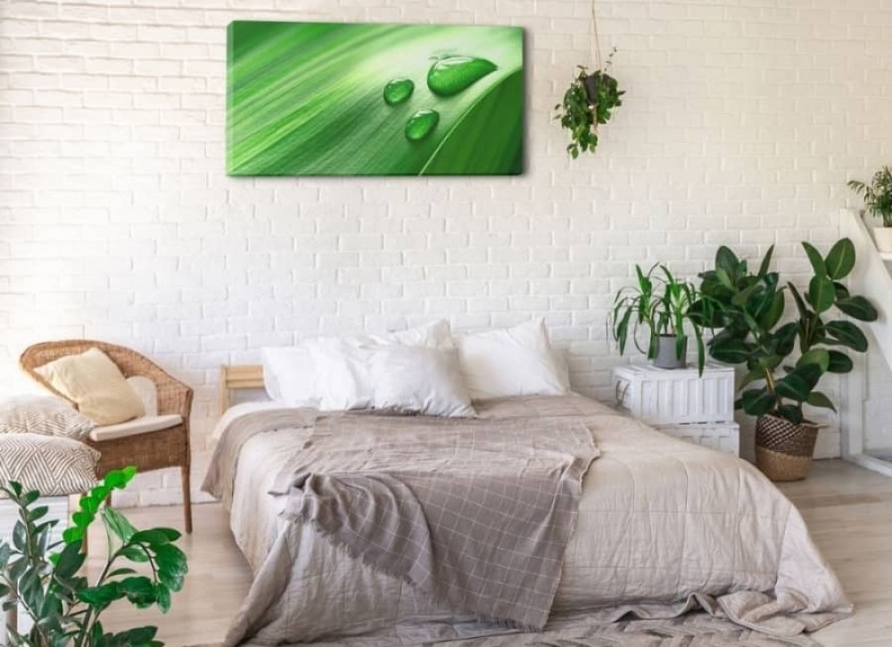 camera da letto in stile scandinavo