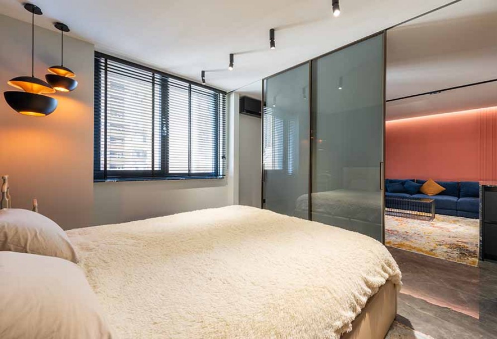 Come conciliare il soggiorno con la camera da letto?