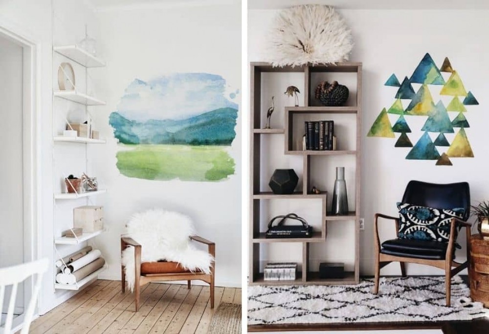 adesivi murali per camera da letto