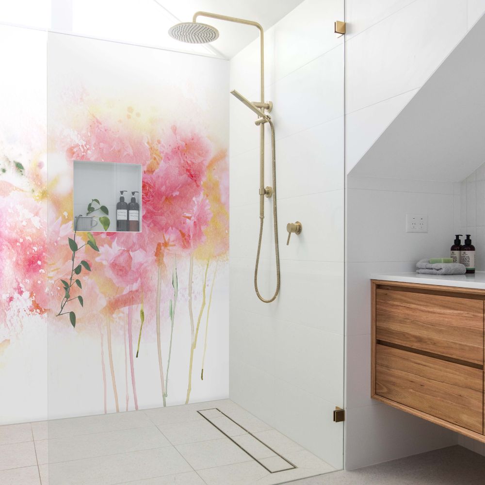 Pannelli in vetro per bagno