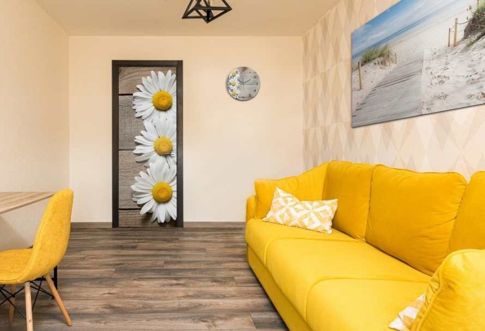 Soggiorno in stile minimalista