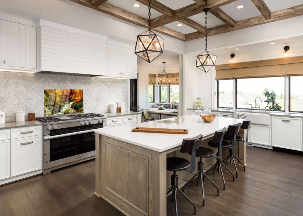 pannelli in vetro per la cucina