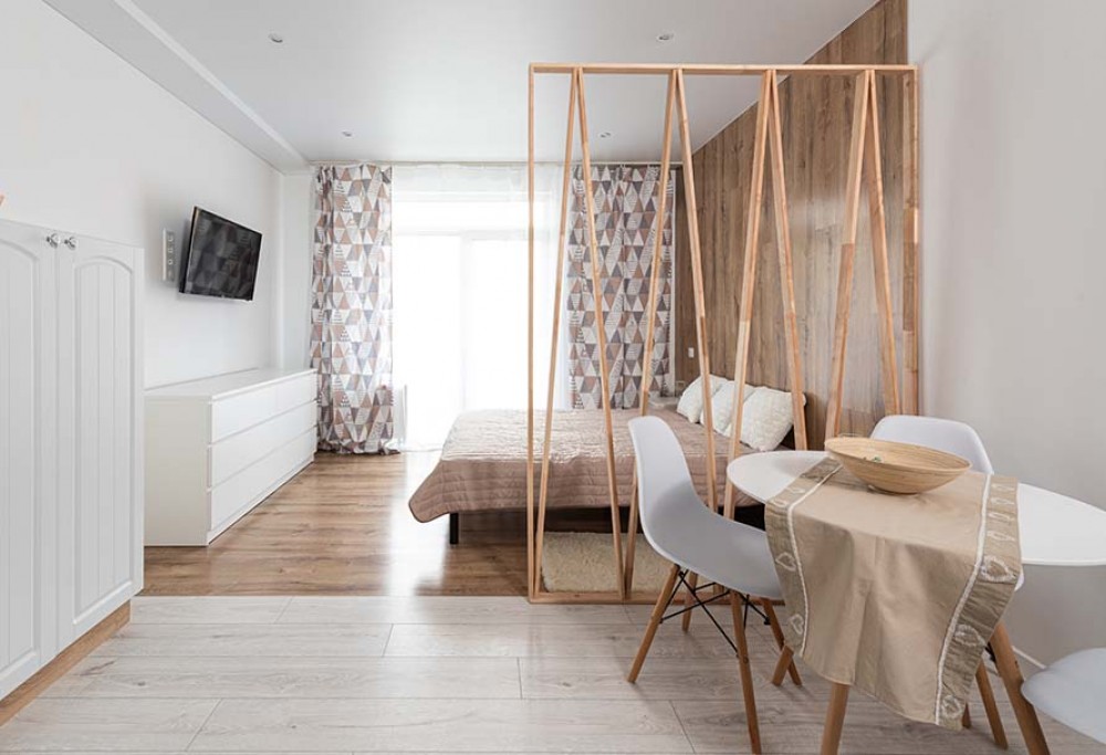 Come conciliare il soggiorno con la camera da letto?